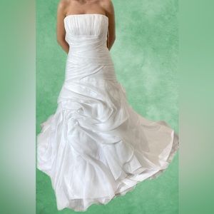 White wedding dress